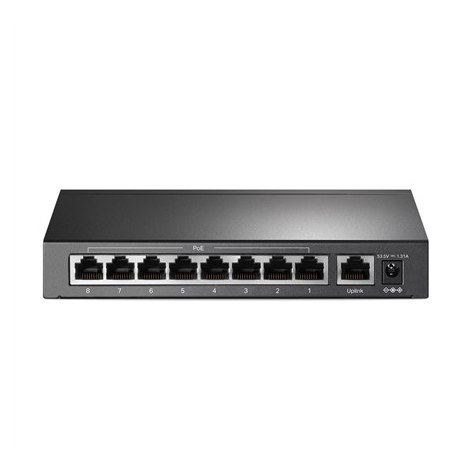 TP-LINK | Switch | TL-SF1009P | Unmanaged | Desktop | 10/100 Mbps (RJ-45) ports quantity 9 | 1 Gbps (RJ-45) ports quantity | SFP - 3